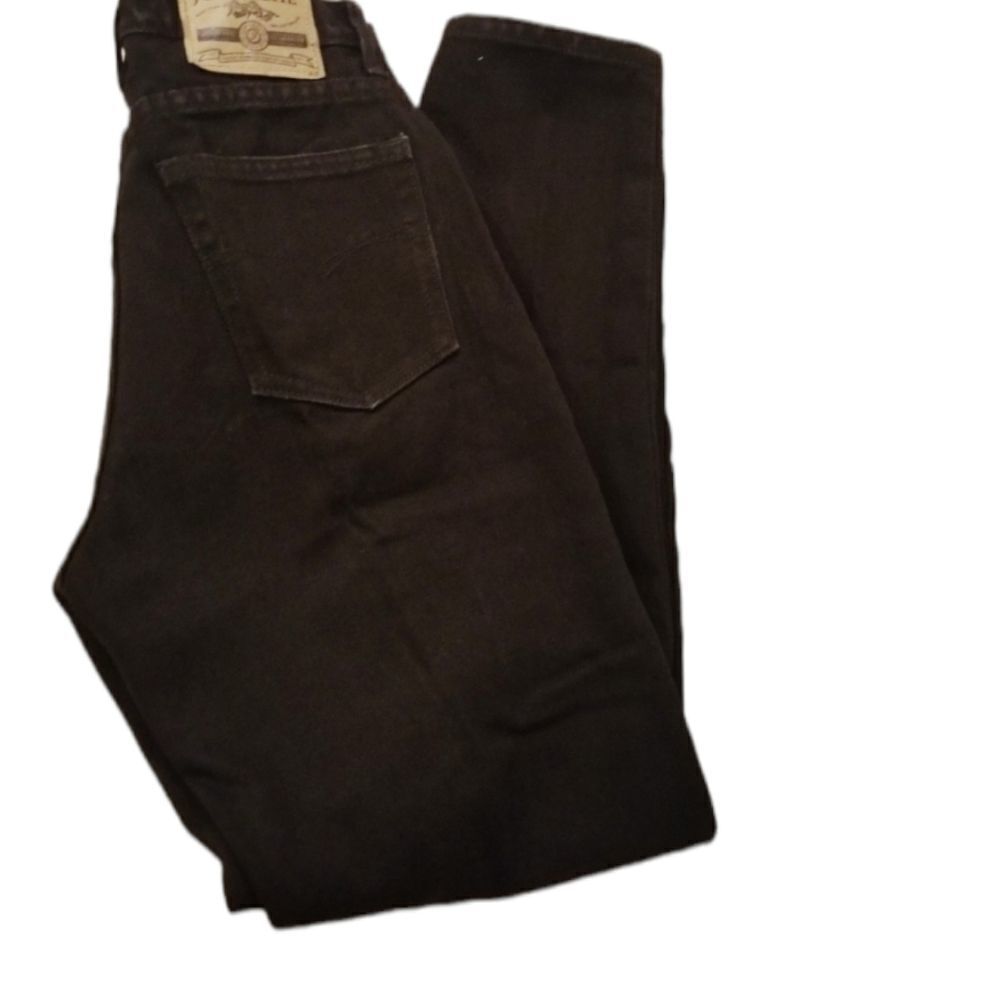 Vintage Black Denim Jordache "Mom Jeans" 7/8‎